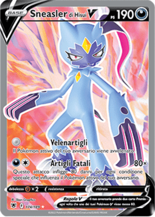 Pokémon Sneasler di Hisui V 174/189 Lucentezza Siderale ITA