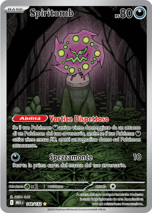 Pokémon Spiritomb 148/132 Megaevoluzione ITA