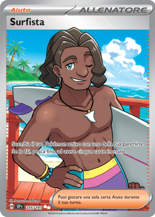 Pokémon Surfista 235/191 Scintille Folgoranti ITA