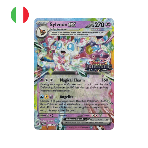 Pokémon Sylveon ex 041/131 Evoluzioni Prismatiche ITA