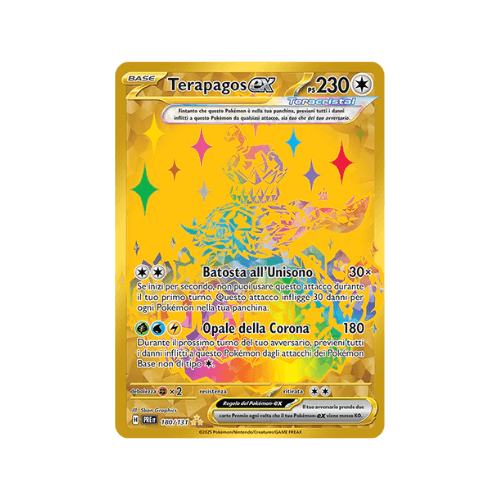 Pokémon Terapagos ex 180/131 Evoluzioni Prismatiche ITA
