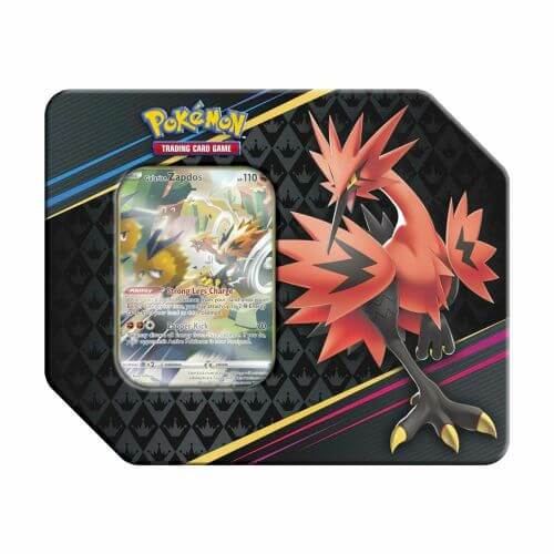 Pokémon Crown Zenith Tin Galarian Zapdos Special Art 7" ENG