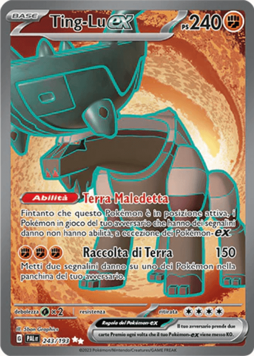 Pokémon Ting-Lu ex 243/193 Evoluzioni a Paldea ITA