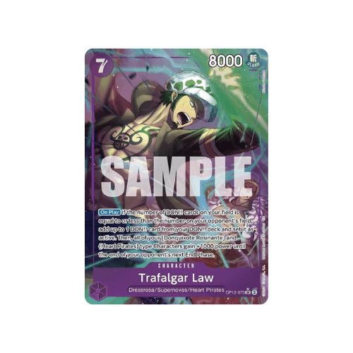 Trafalgar Law 073 Alternate Art OP12 ENG