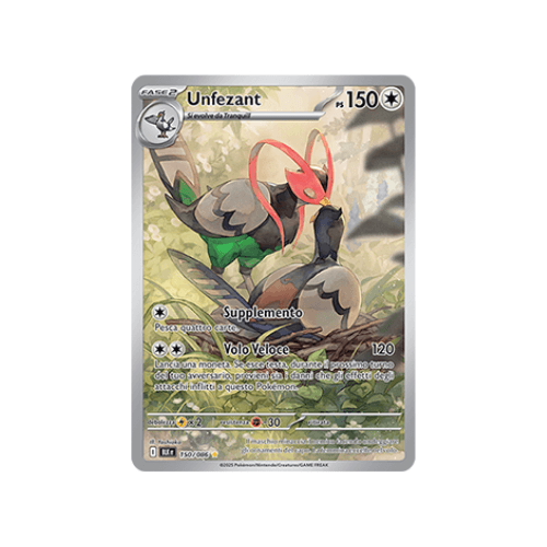 Pokémon Unfezant 150/086 Luce Nera ITA