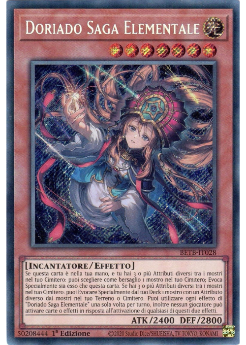 Yu-Gi-Oh! Doriado Saga Elementale BETB 028 Oltre il Coraggio ITA