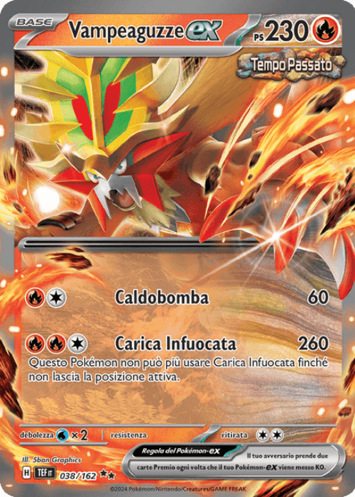Pokémon Vampeaguzze ex 038/162 Cronoforze ITA