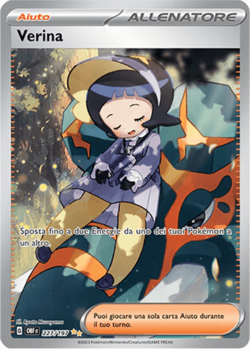 Pokémon Verina 227/193 Ossidiana Infuocata ITA