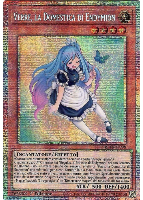 Yu-Gi-Oh! Verre, la Domestica di Endymion BETB 098 Oltre il Coraggio ITA