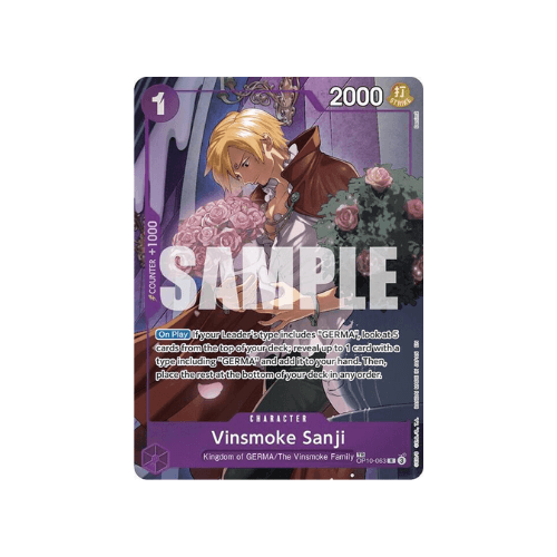 Vinsmoke Sanji OP10-063 Treasure Rare OP12 ENG