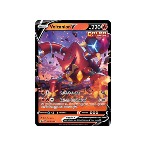 Pokémon Volcanion V 025/198 Regno Glaciale ITA