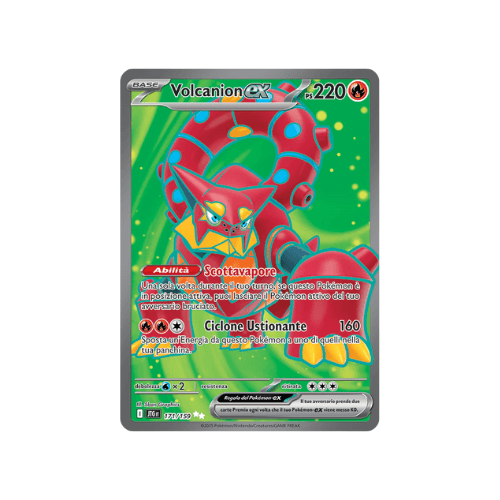 Pokémon Volcanion ex 171/159 Avventure Insieme ITA