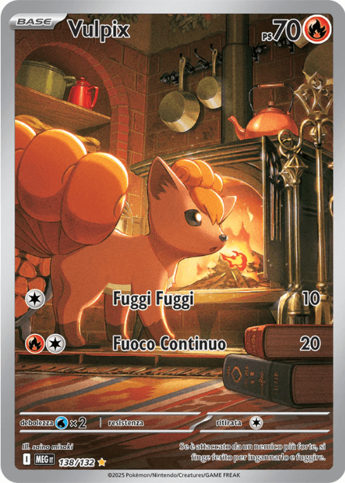 Pokémon Vulpix 138/132 Megaevoluzione ITA