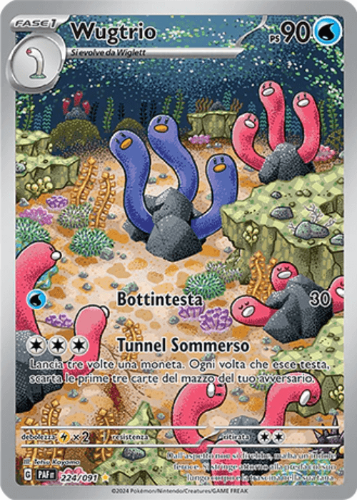 Pokémon Wugtrio 224/091 Destino di Paldea ITA