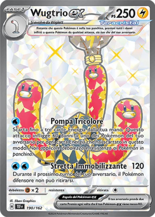 Pokémon Wugtrio ex 190/162 Cronoforze ITA