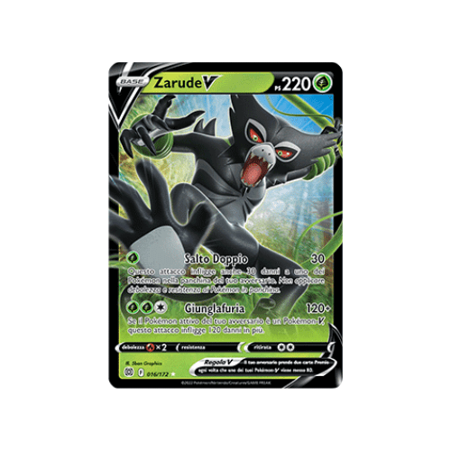 Pokémon Zarude V 016/172 Astri Lucenti ITA