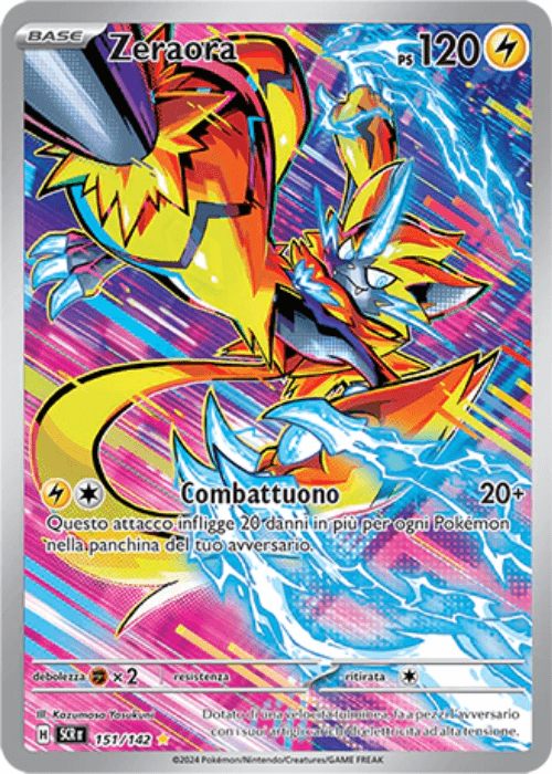Pokémon Zeraora 151/142 Corona Astrale ITA
