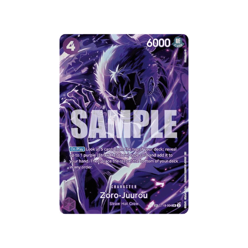 Zoro-Juurou ST18-004 Special Rare OP-12 ENG