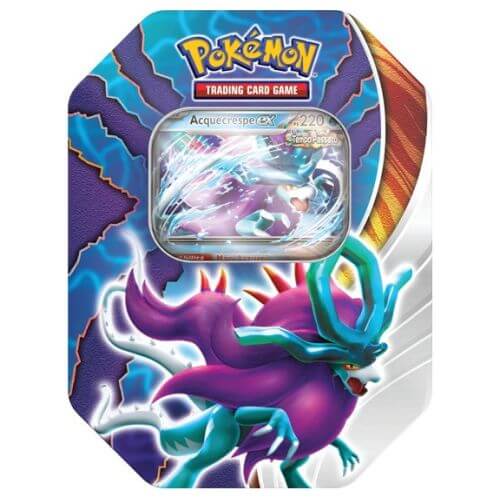 Pokémon Tin da Collezione Scontro Paradossale Acquecrespe ex ITA