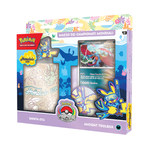 Pokémon Mazzo dei Campionati Mondiali 2024 Ancient Toolbox - Sakuya Ota ITA