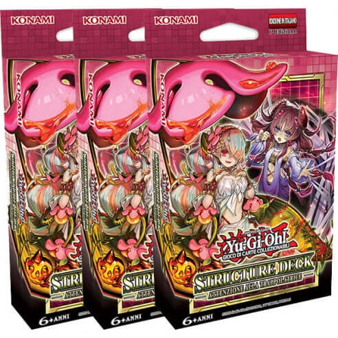 YU-GI-OH! - 3x Attenzione alla Trappolatrice - Structure Deck - 1a Edizione - ITA