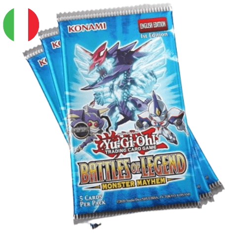 YU-GI-OH! Battles of Legend: Monster Mayhem Display 24 Buste 1a Edizione ITA