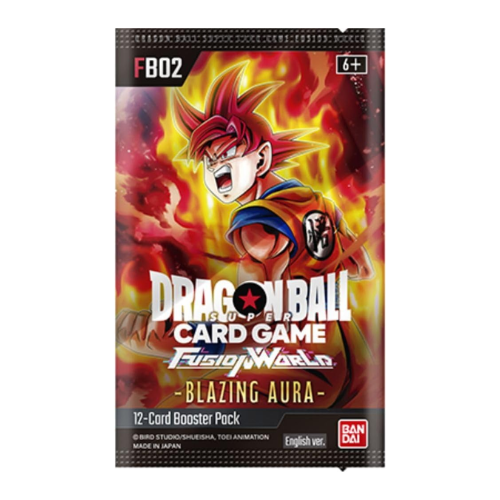 Dragon Ball Super Card Game Fusion World Blazing Aura Box FB02 ENG