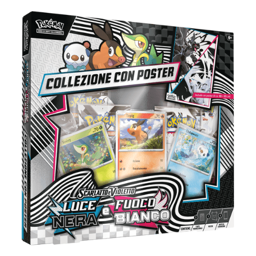 Bundle Pokémon Scarlatto e Violetto Luce Nera & Fuoco Bianco
