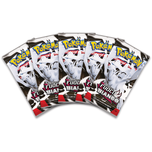 Pokemon Collezione con Raccoglitore Fuoco Bianco ITA