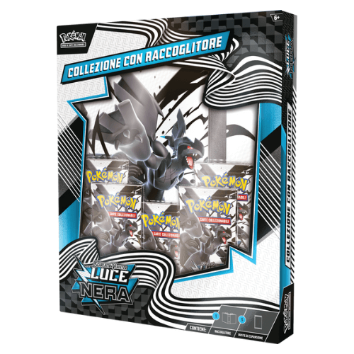 Pokemon Collezione con Raccoglitore Luce Nera ITA