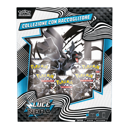 Pokemon Collezione con Raccoglitore Luce Nera ITA