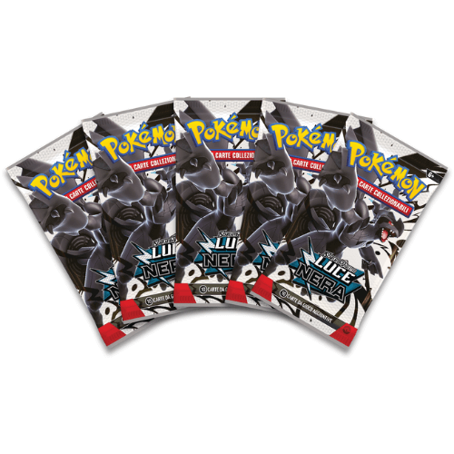 Pokemon Collezione con Raccoglitore Luce Nera ITA