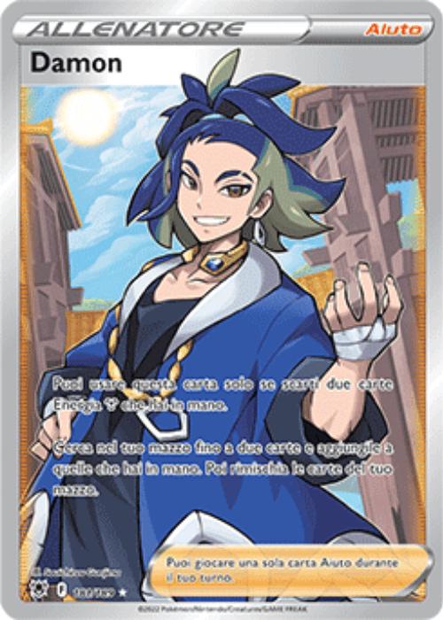 Pokémon Damon 181/189 Lucentezza Siderale ITA