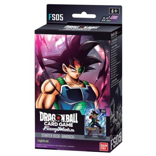 Bundle Dragon Ball Fusion World Starter Deck Set Completo FS01-FS05 ENG