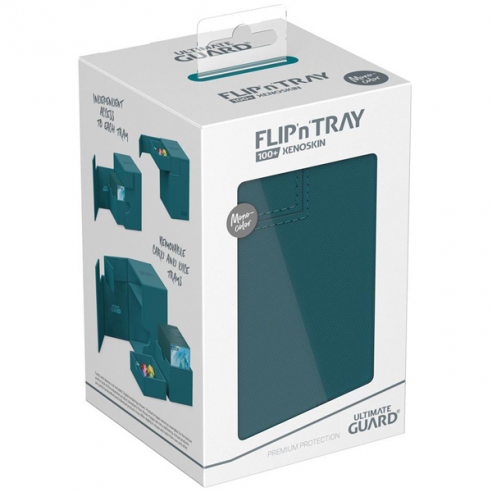 Ultimate Guard - Flip'n' Tray 100+ XenoSkin Petrol