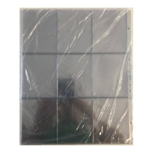 Masterphil - TOPBINDER Confezione 10 fogli a 9 tasche per Toploader