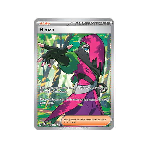Pokémon Henzo 133/131 Evoluzioni Prismatiche ITA
