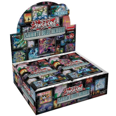 YU-GI-OH! Labirinto delle Memorie Box 24 Buste 1a Edizione ITA