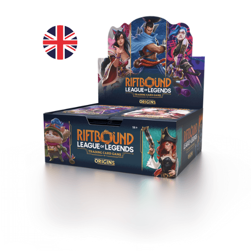Riftbound League of Legends TCG Set One Origins Box 24 Buste ENG