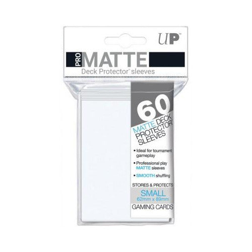 Ultra Pro - 60 Sleeves Small Size Pro Matte White