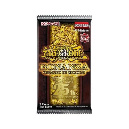 YU-GI-OH! Quarter Century Bonanza Display da 24 Buste 1a Edizione ITA