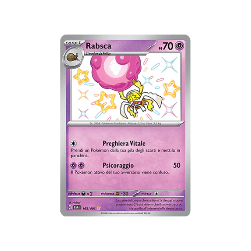Pokémon Rabsca 163/091 Destino di Paldea ITA