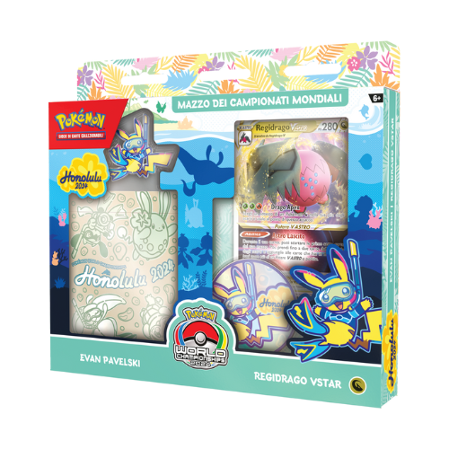 Pokémon Mazzo dei Campionati Mondiali 2024 Regidrago VStar - Even Pavelski ITA