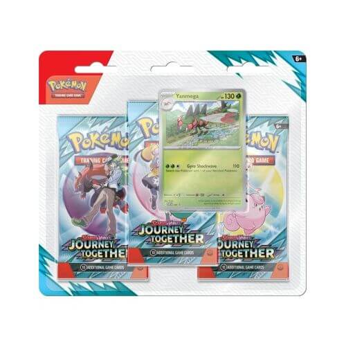 Pokémon Avventure Insieme Blister 3 Pack Yanmega ITA