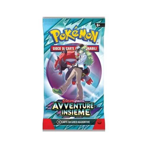 Pokémon Avventure Insieme Blister 3 Pack Scrafty ITA