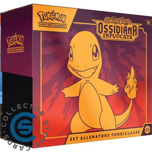 pokémon scarlatto violetto ossidiana infuocata set allenatore fuoriclasse ita