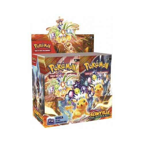 Pokémon Scintille Folgoranti Display 36 Buste ITA