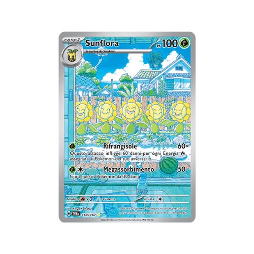 Pokémon Sunflora 169/167 Crepuscolo Mascherato ITA