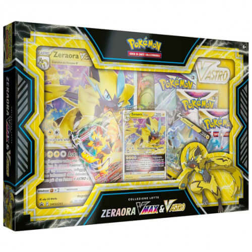 Pokémon Zeraora V-Max & V-Astro Collezione Lotte ITA