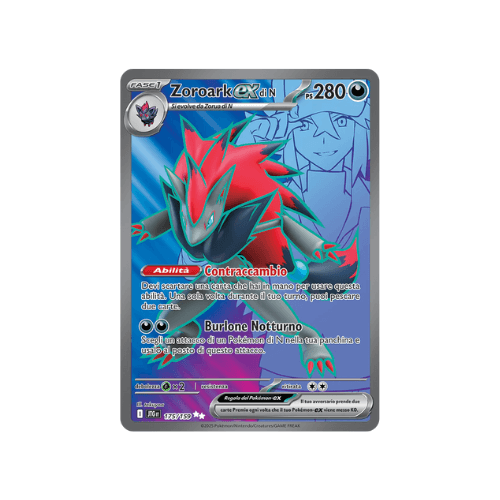 Pokémon Zoroark ex di N 175/159 Avventure Insieme ITA